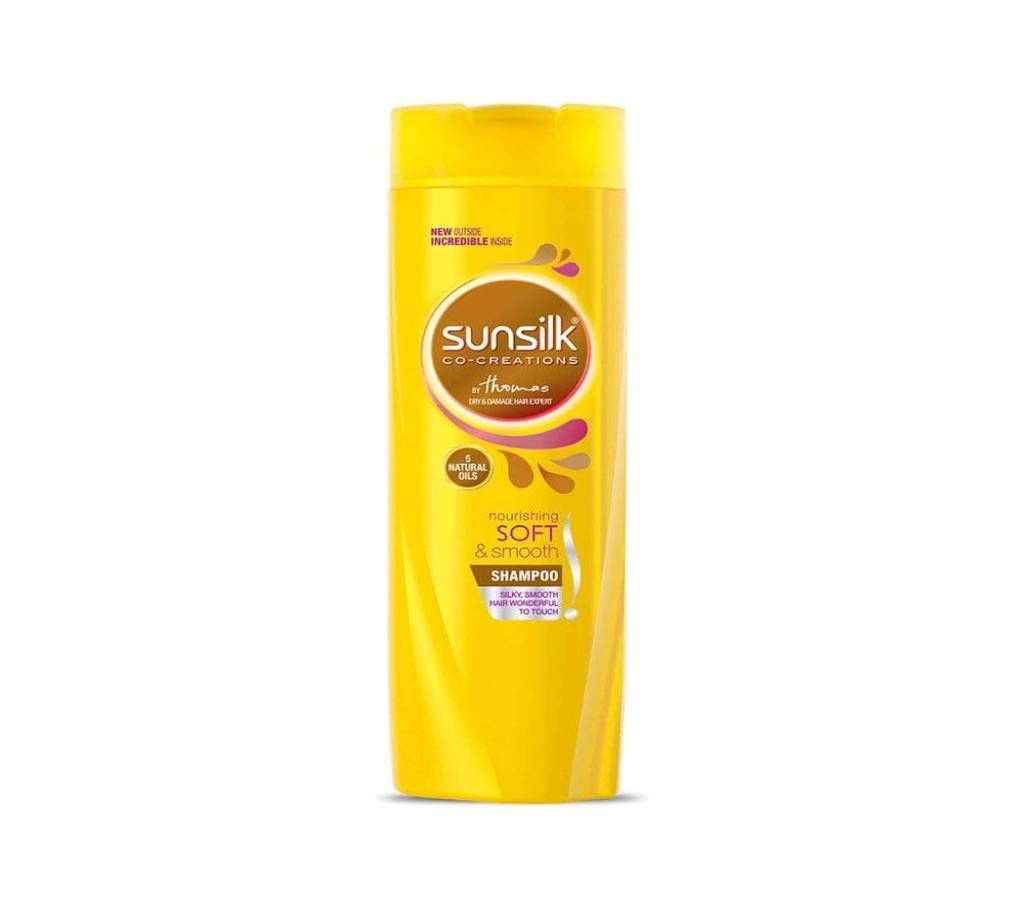 SUNSILK YELLOW SOFT & SMOOTH SHAMPOO THAILAND