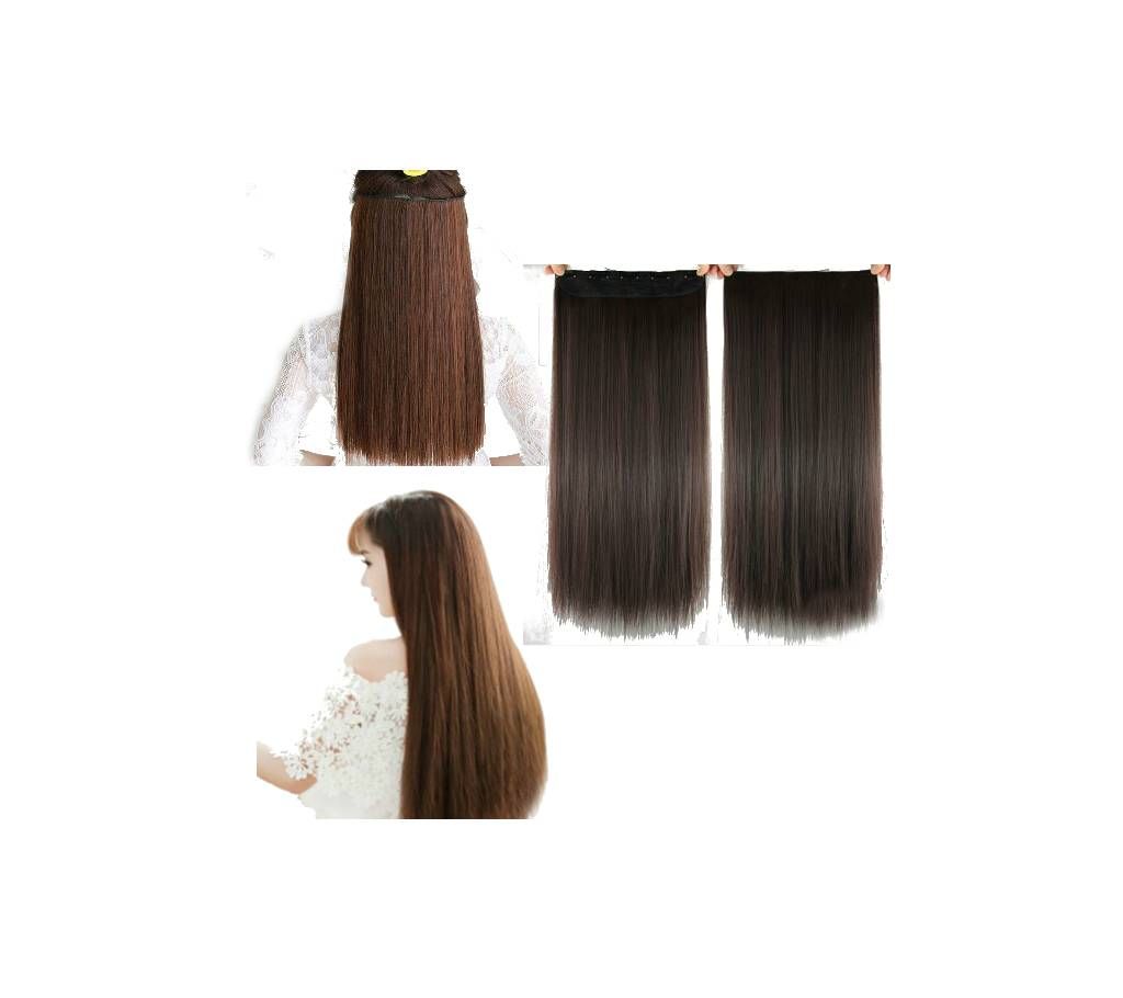 Synthetic Hair Extension Dark Brown (China)