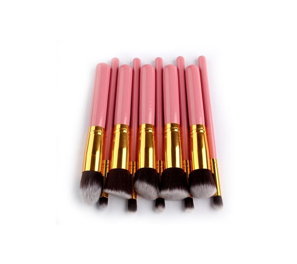 Kabuki Brush Set - 10Pcs