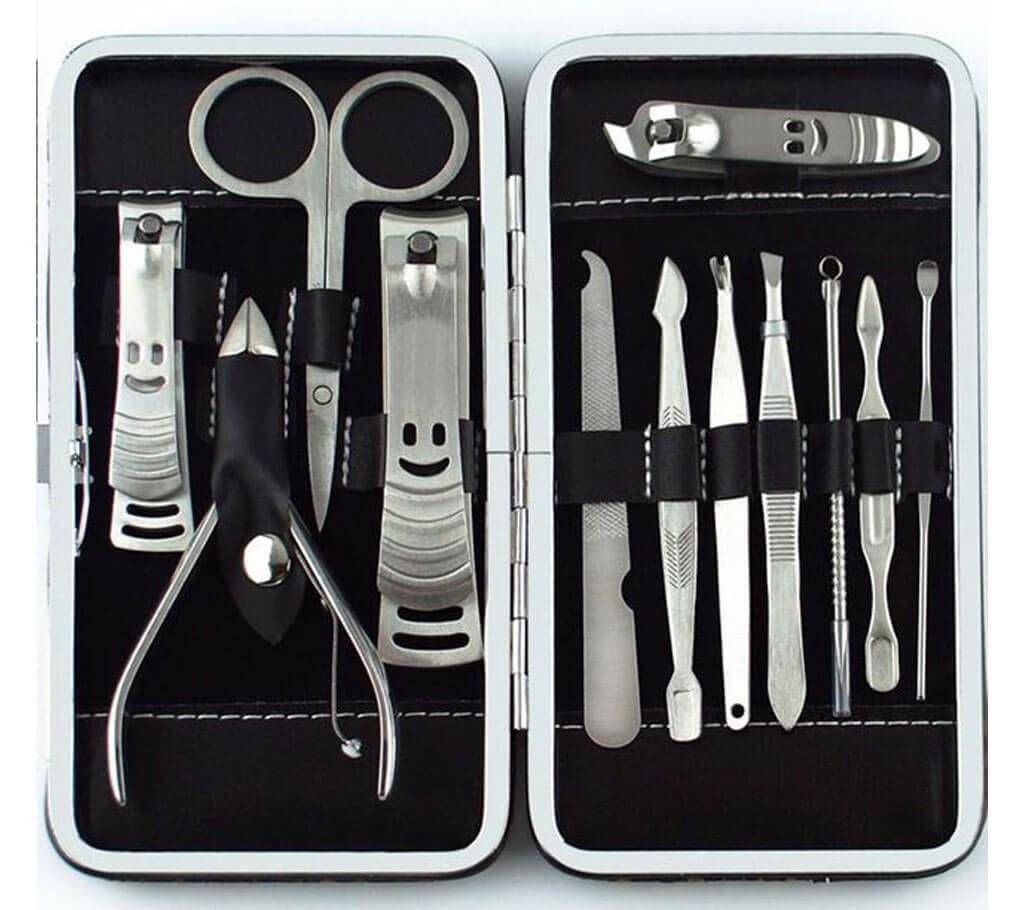 Manicure Pedicure Set - Silver
