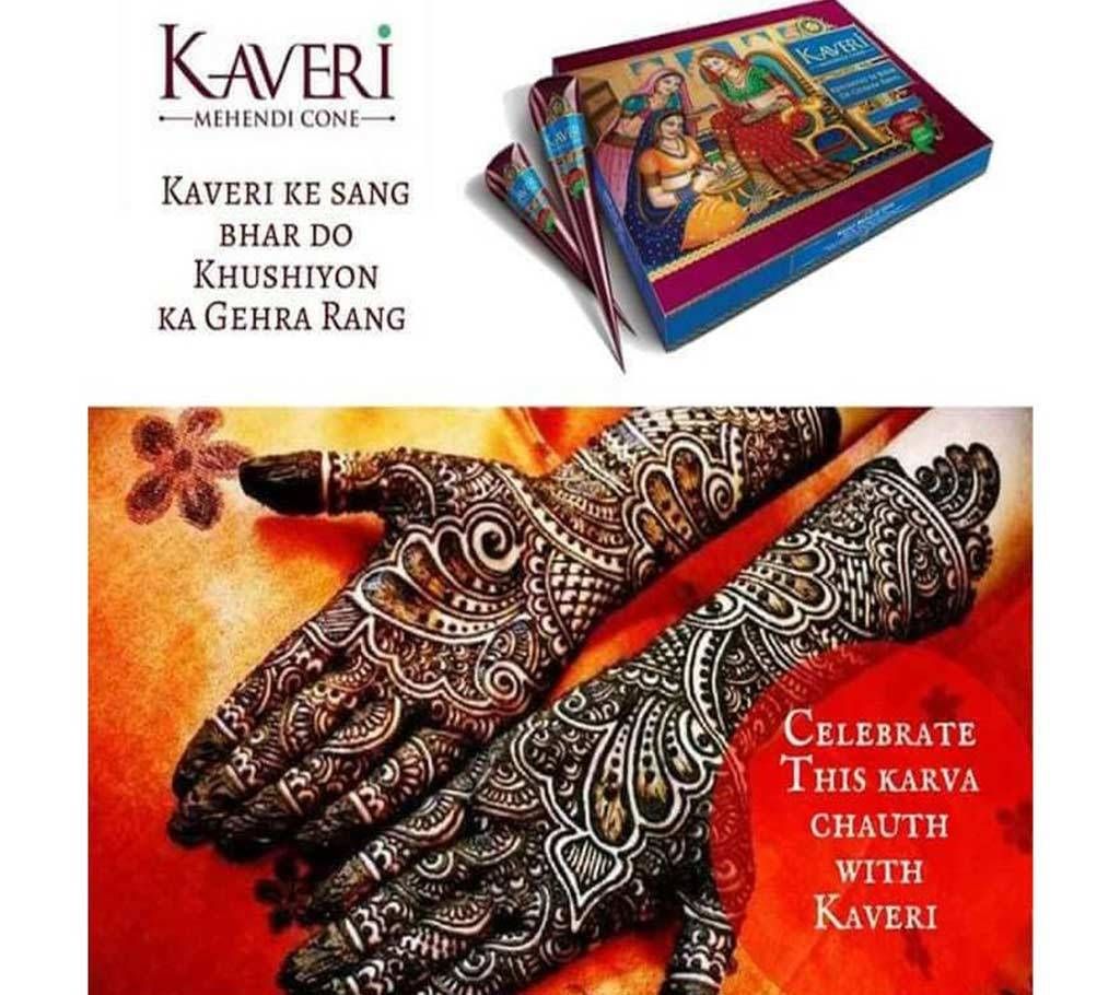 Kaveri Mehendi Pack of 12pcs 