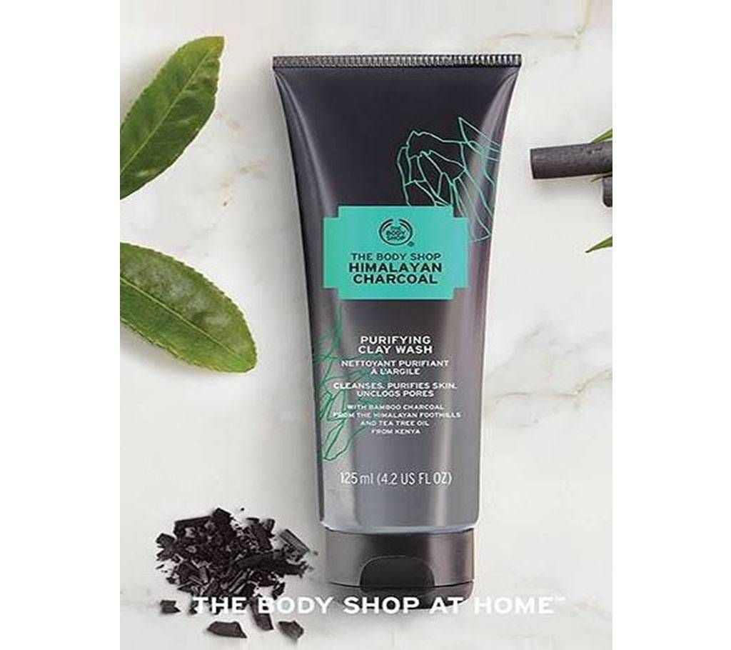 The Body shop Himalayan Charcoal Purifying Clay Wash 125ml - UK