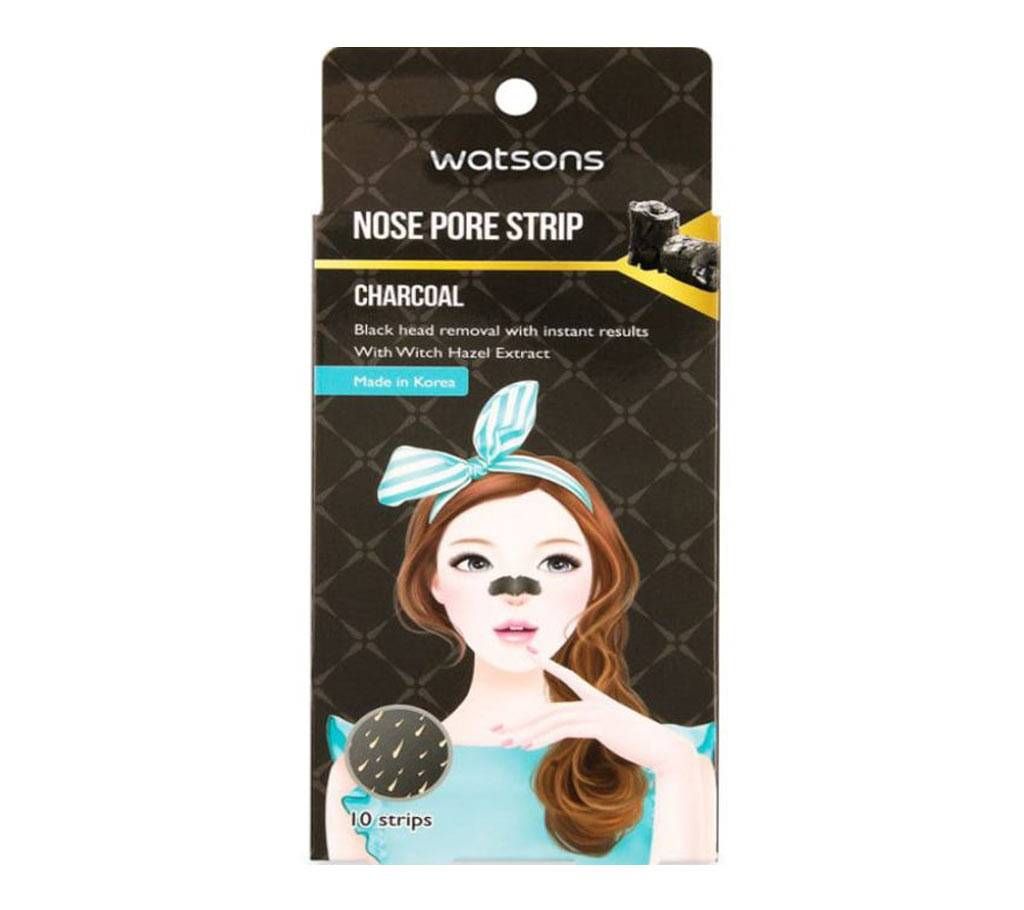 WATSONS Charcoal Nose Pore Strip - Korea 