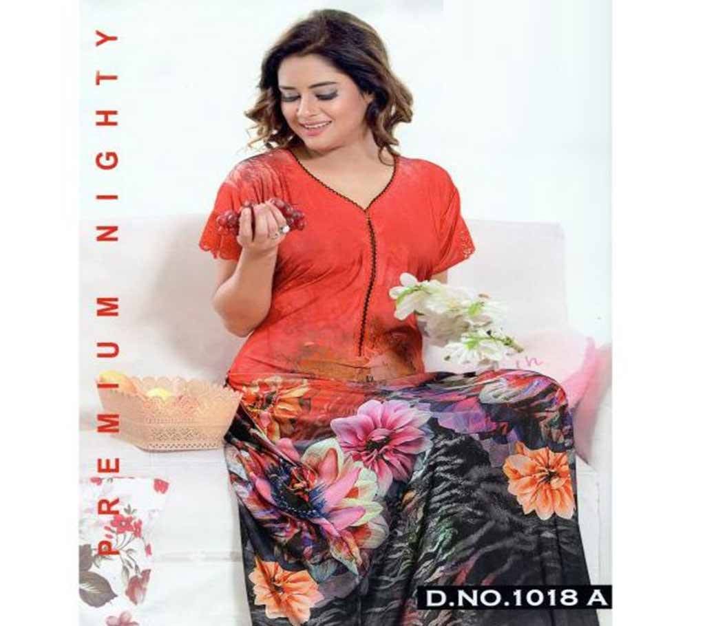 Fashionable One Part Night Dress-1018 A