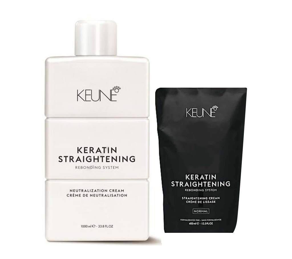 Keratin Straightening kit - For Normal Hair (1000 ml + 400 ml) Netherland