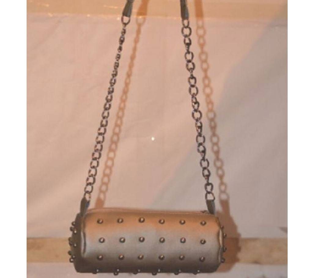 Silver and Metal Clutch For Women hand bags 2019