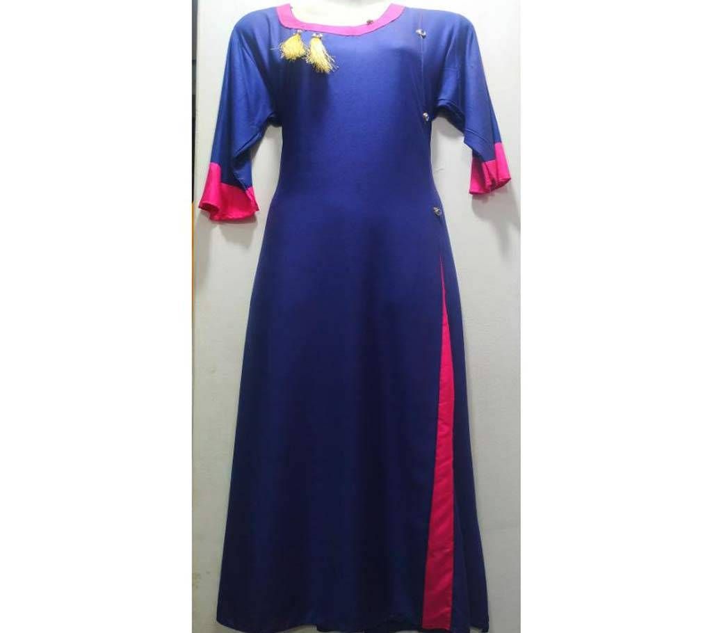 Site cross Linen Kurti