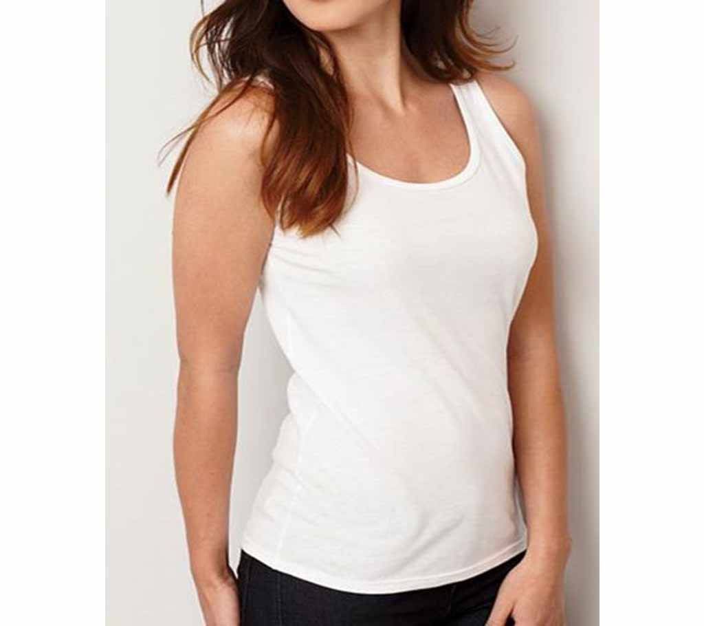 Ladies Under Shirt -White