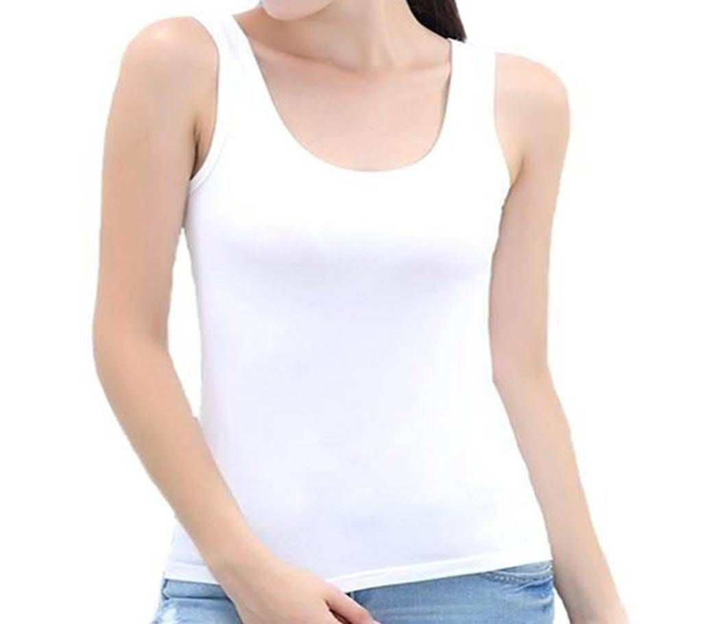 Women White Cotton under Shirt