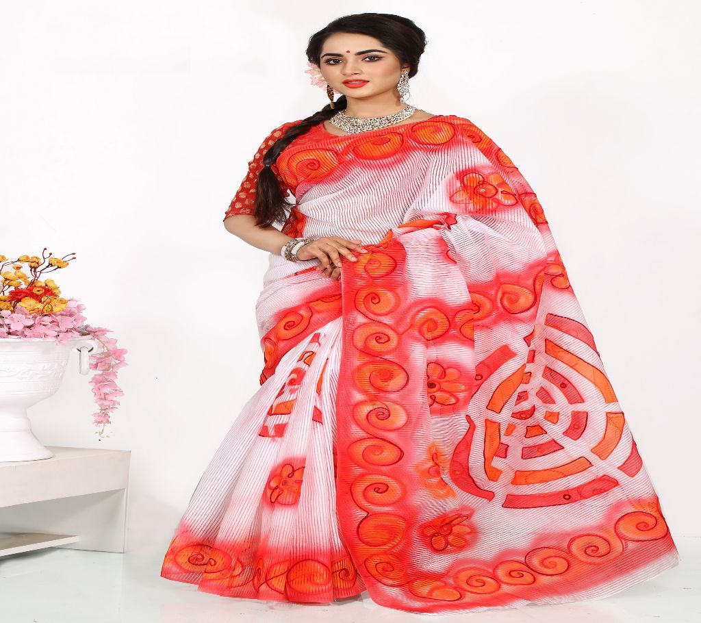 Ari Silk Spray Saree for Woman