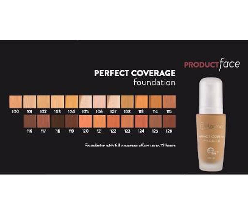 FLORMAR PERFECT COVERAGE FOUNDATION - 30 ml