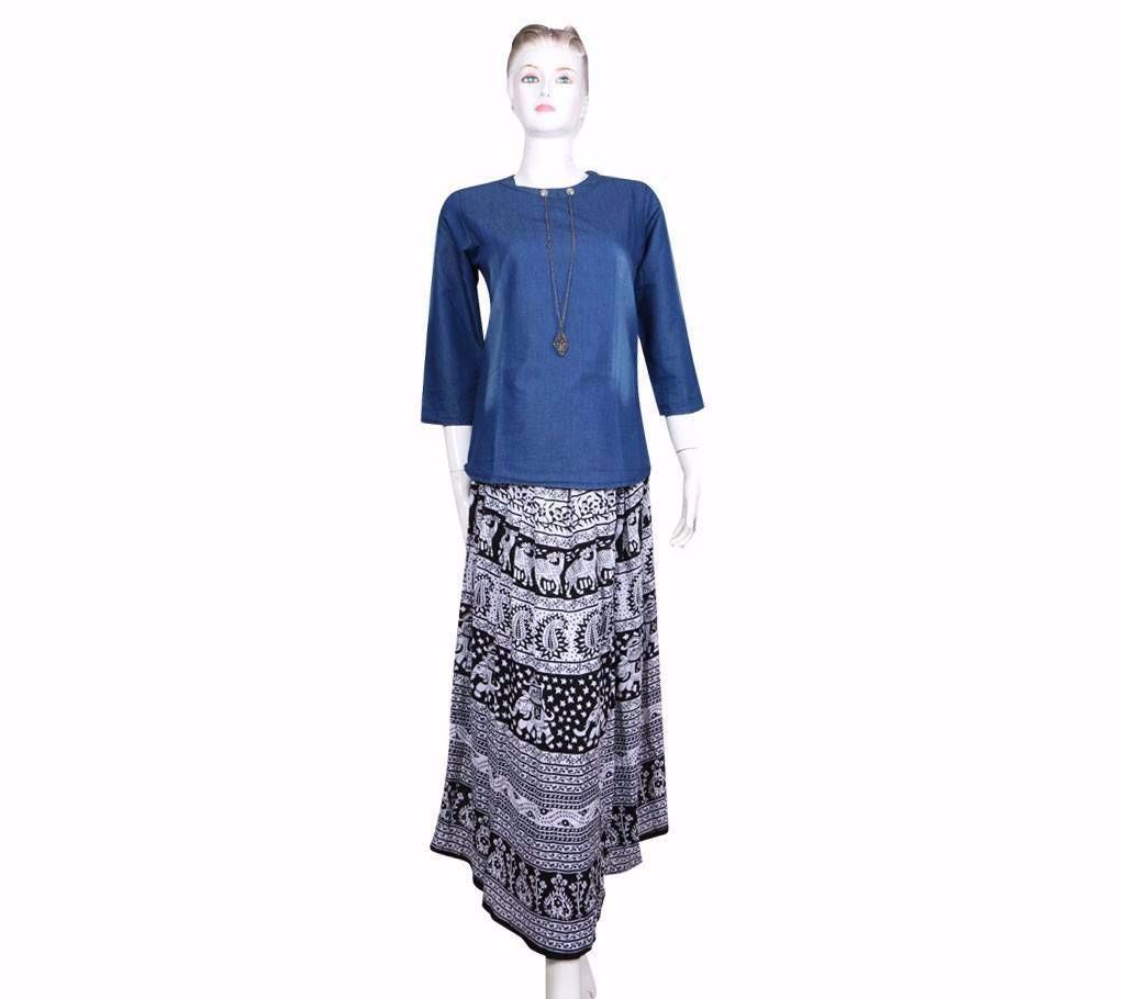 Ladies Top & Skirt