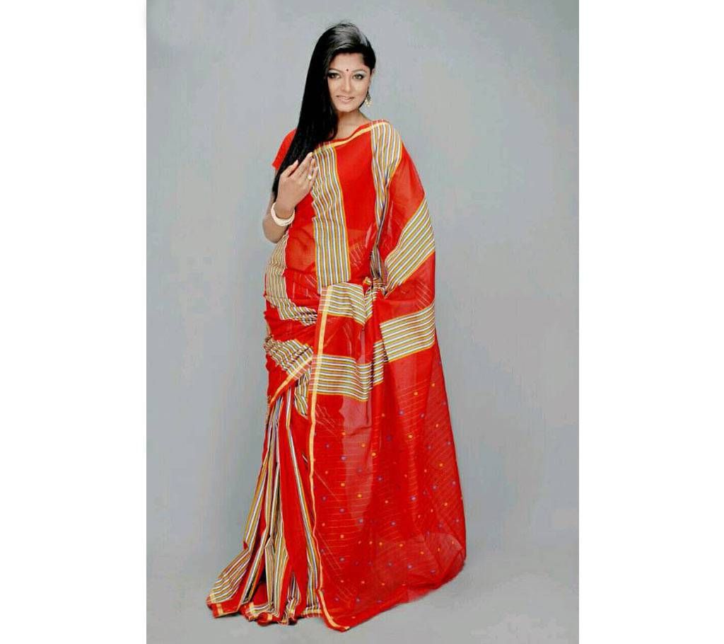 Half Silk Saree with blouse piece 