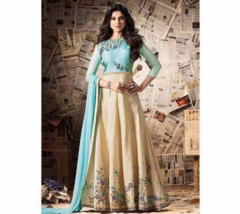Indian Cotton Embroidery Three-pcs (Copy)