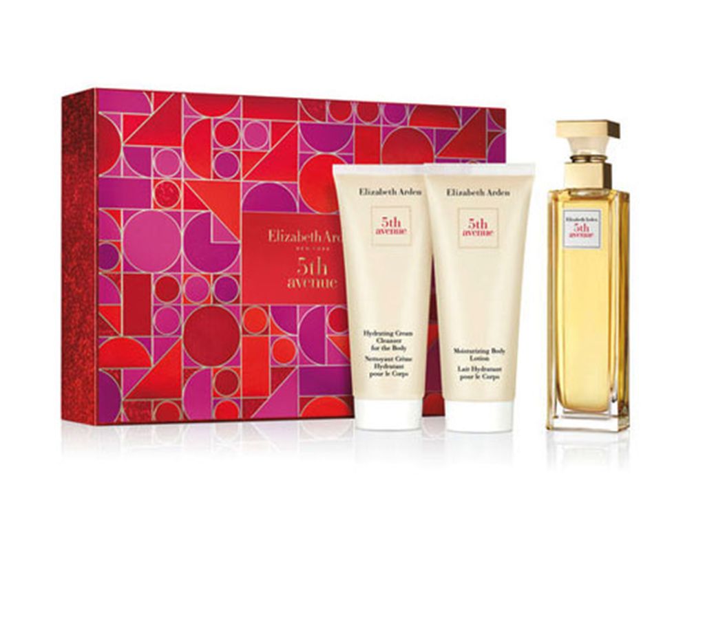 Elizabeth Arden 5th avenue Gift Set With Hand Bag