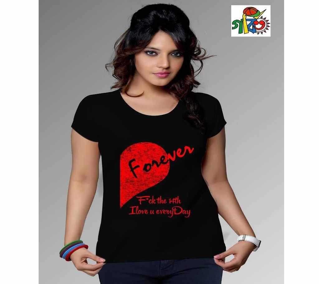 Forever t shirt printed ladies t shirt 