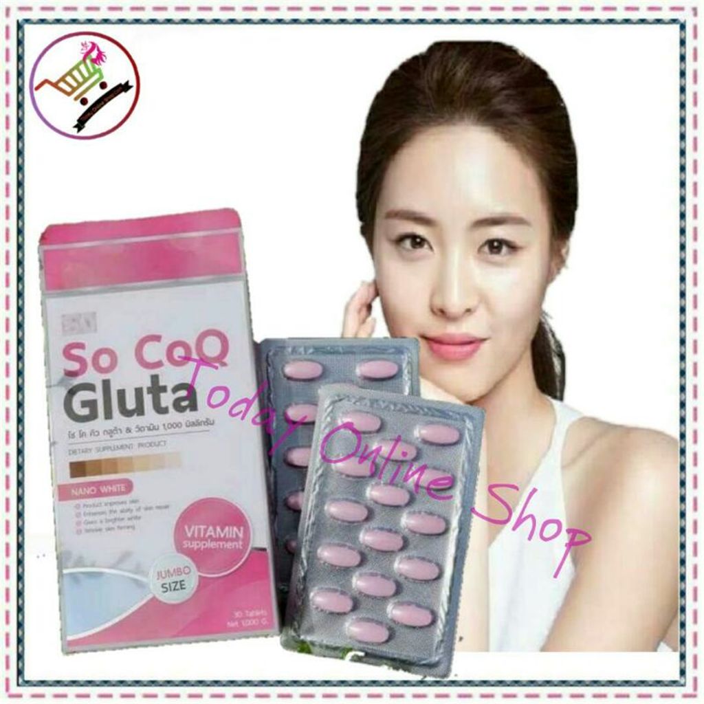 So CoQ Gluta Whitening Capsule 