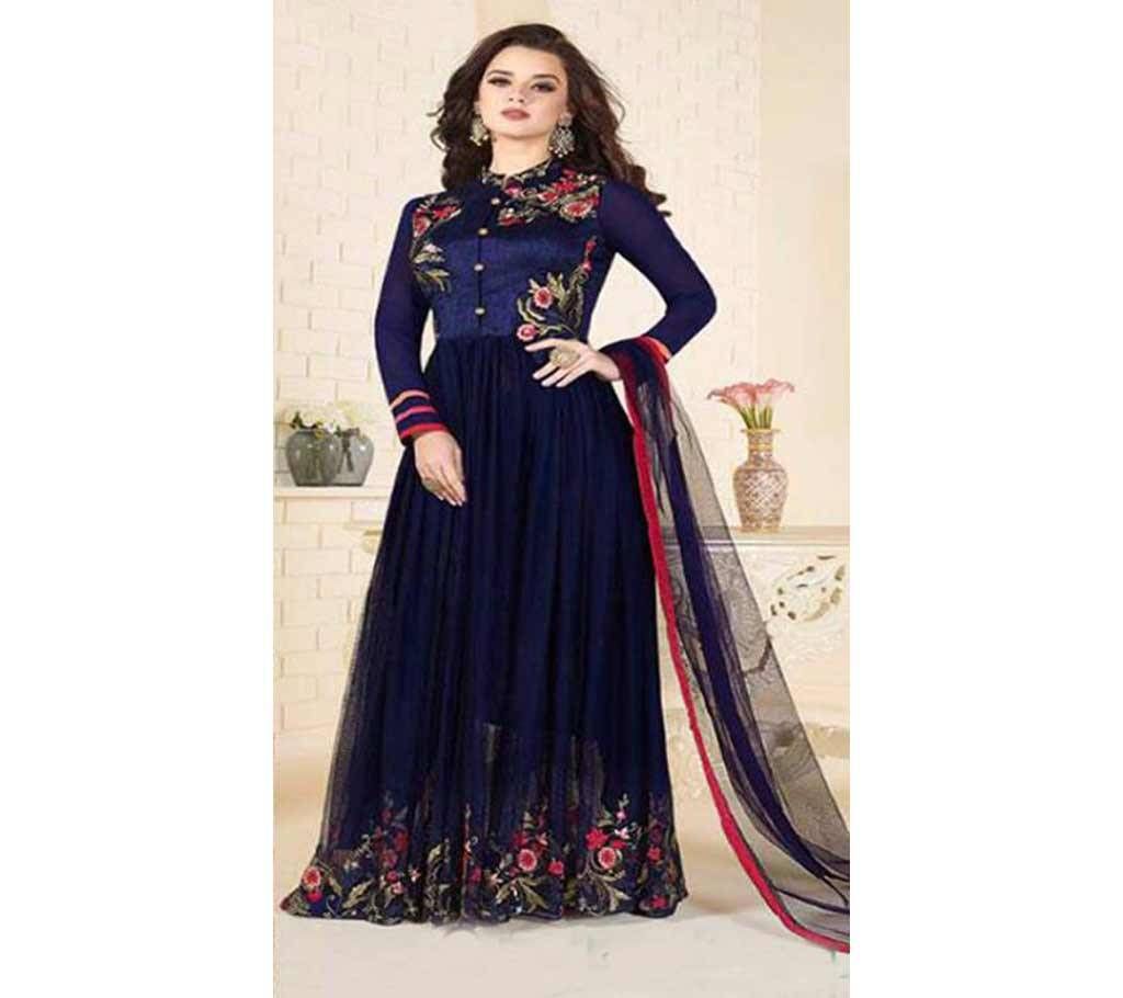 Semi stitched Chusha Three Piece with Embroidery work (Copy)