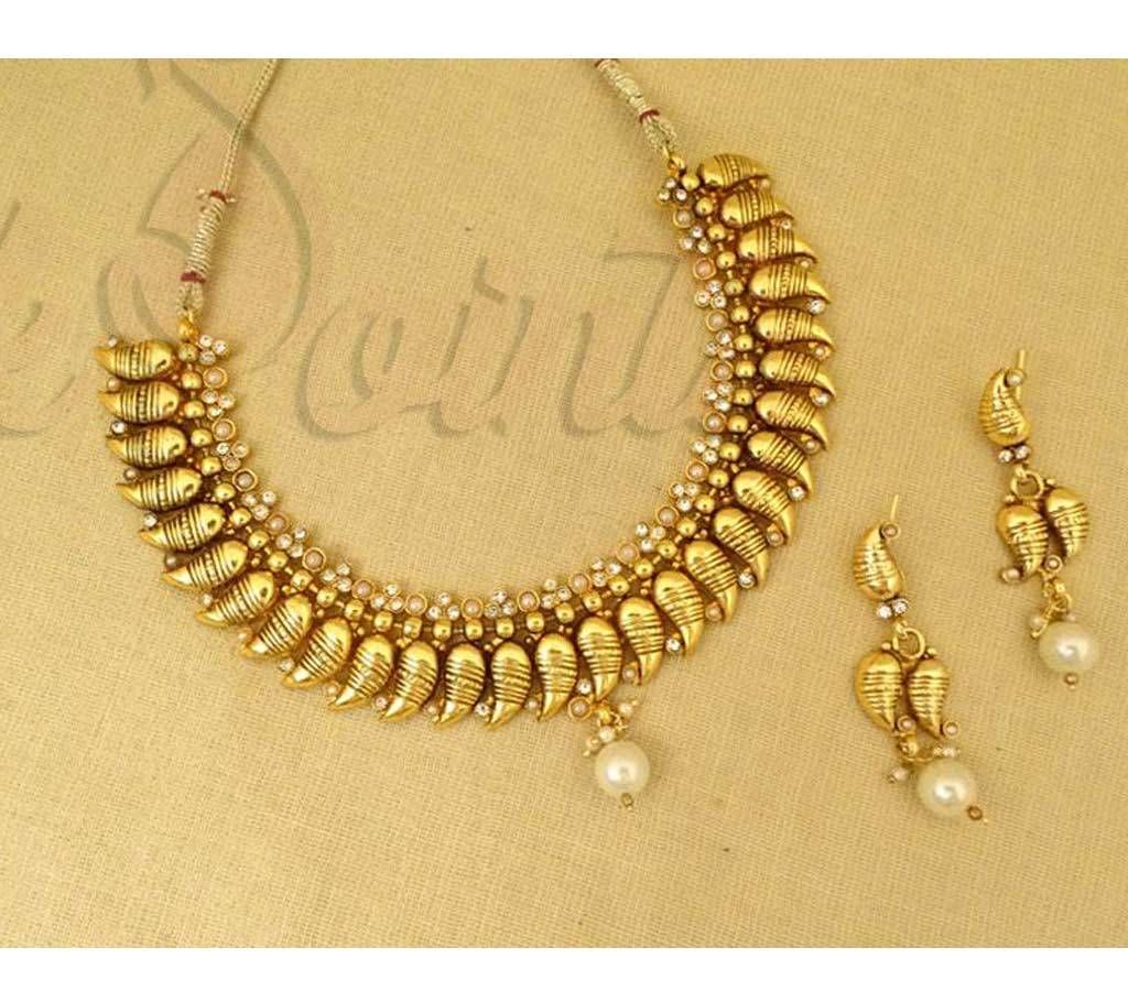 Pearl koyari antique necklace (by Pink Point - NS-770-91)