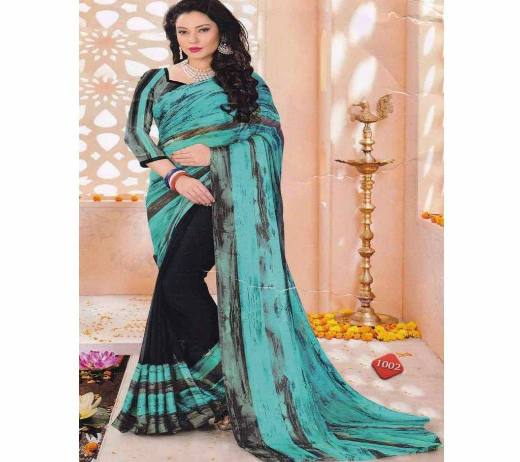 Indian Georgette Silk Saree