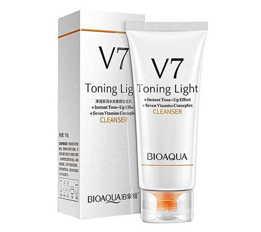 BIOAQUA Toning Light V7 Cleanser - 100g CHINA