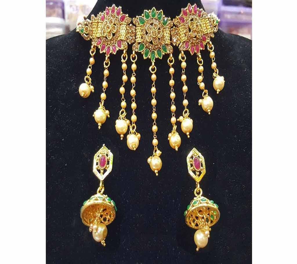 IMITATION GOLD NECKLACE SET