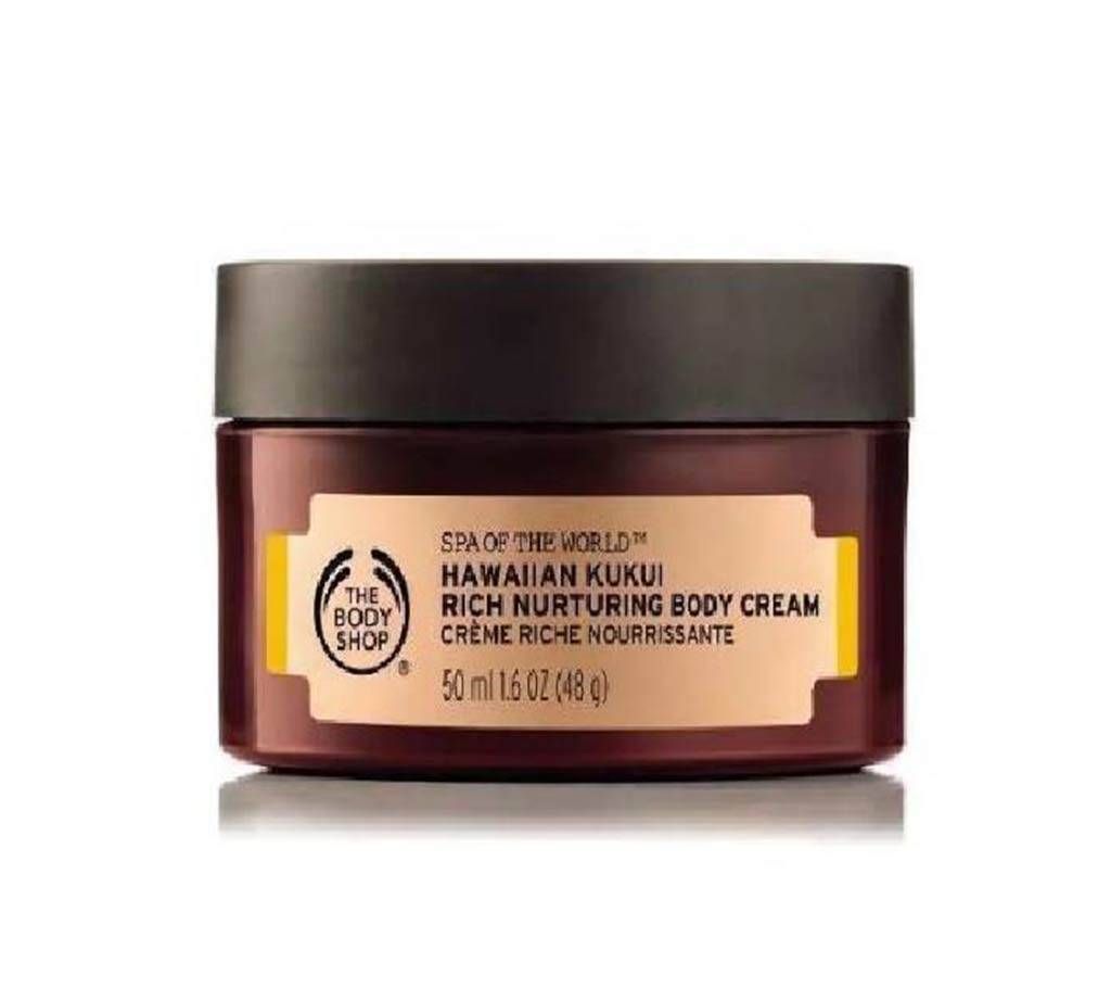 Spa of the World Hawaiian kukui cream 50ml UK