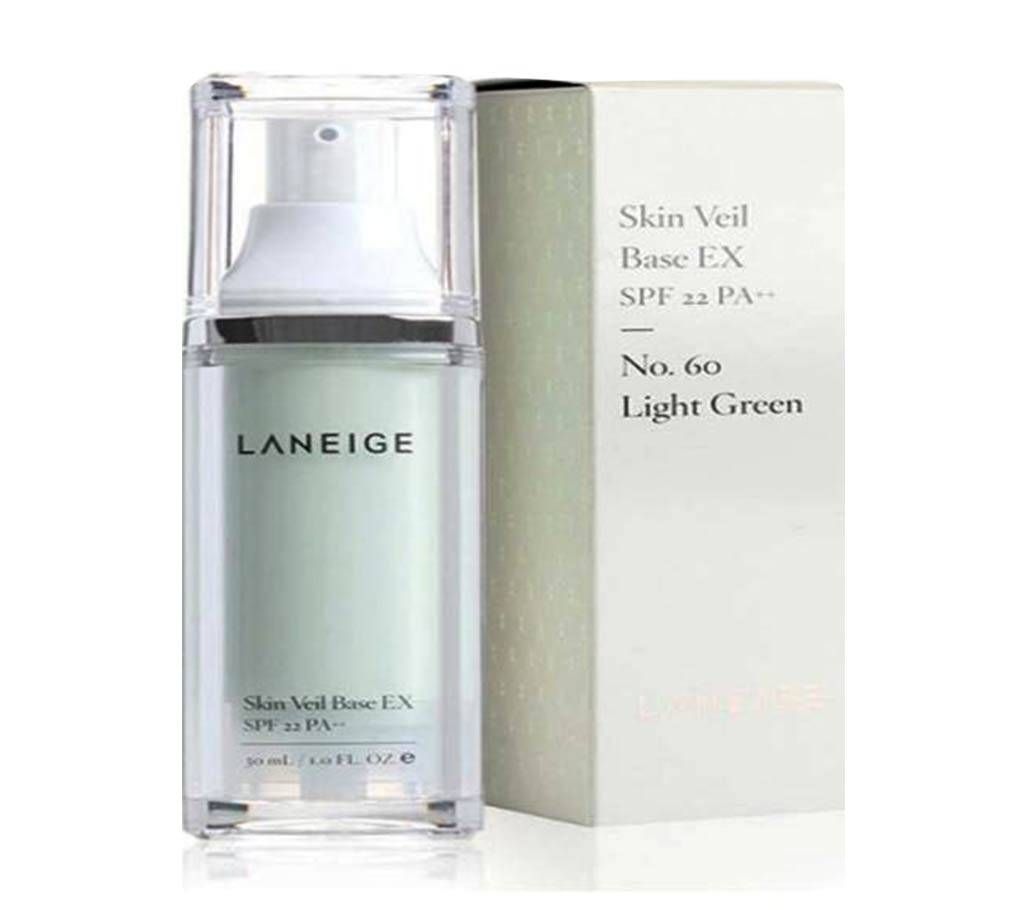 Laneige Skin Veil Base EX SPF22 PA++ (60 Light Green) 30ml Korea