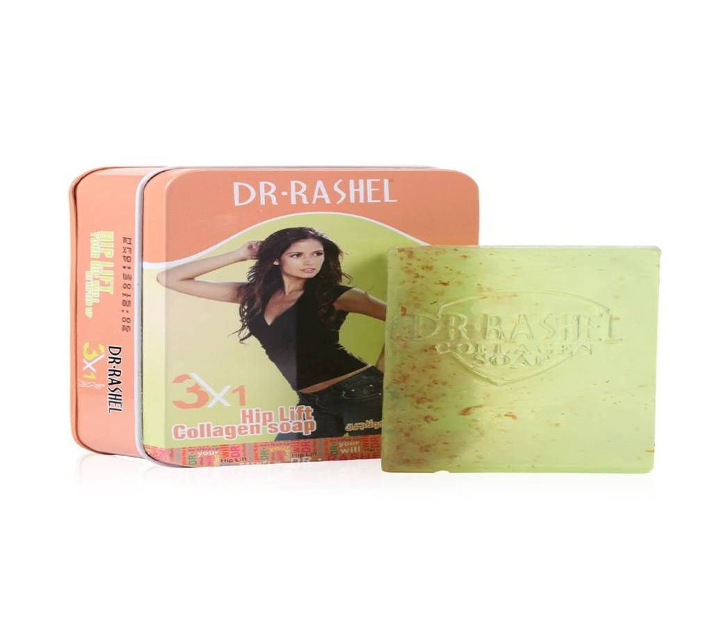 DR.RASHEL Hip Lift Collagen Soap Firming Moisturizing Wheat Avocado Soap 100g Thailand