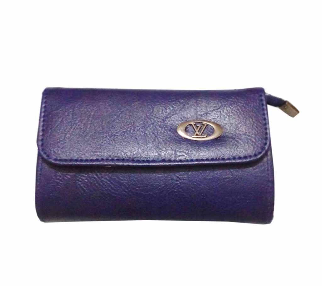 Womens Navy Blue Clutch