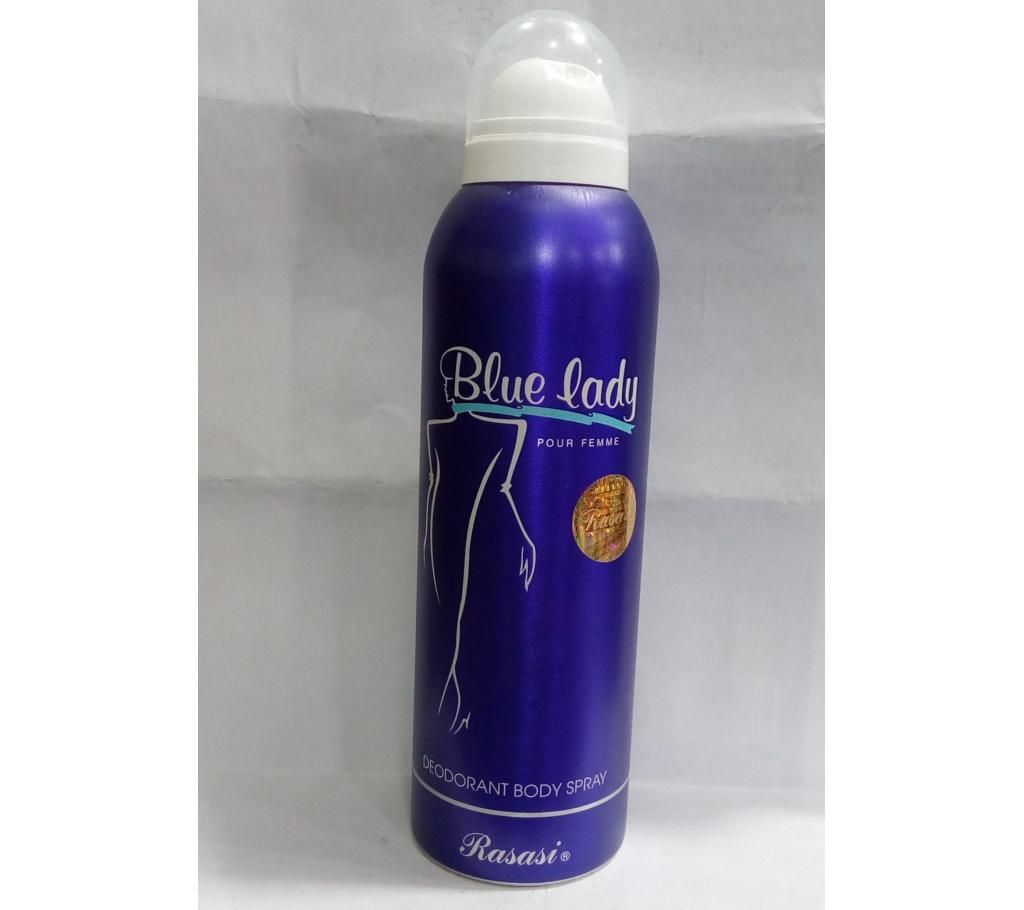 blue lady body spray 200ml UAE