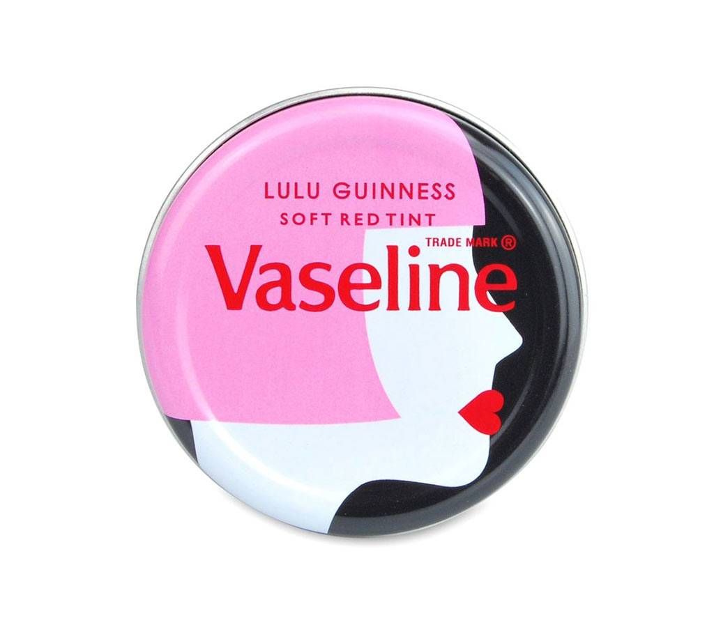 Vaseline Lip Therapy Tin Poppy Dollface-red - UK