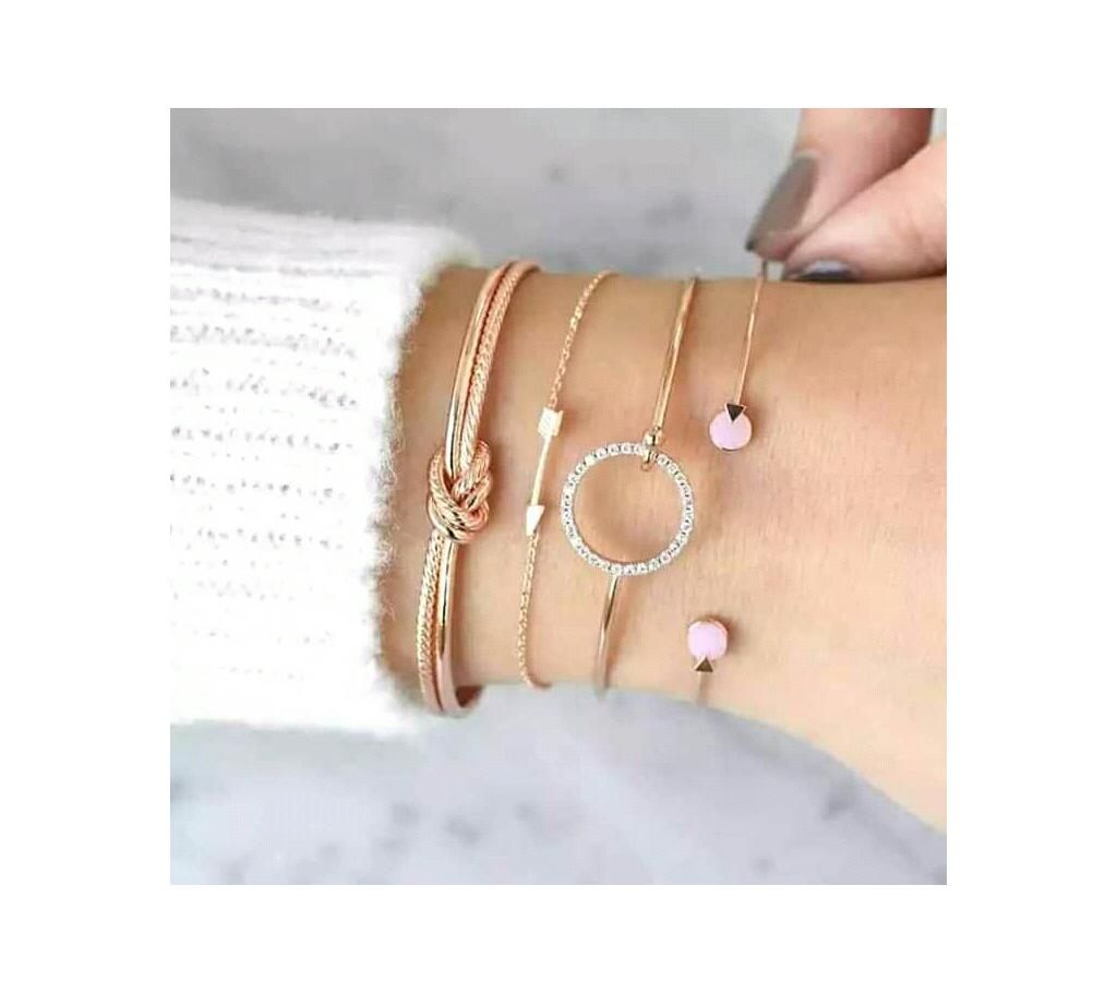 Zinc Alloy Bracelet 4 pcs