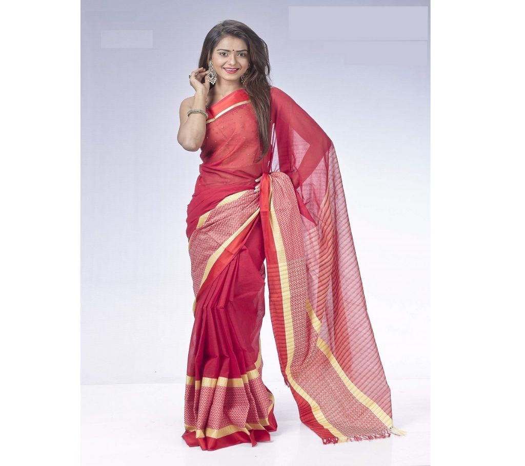 Tat cotton saree fs-174