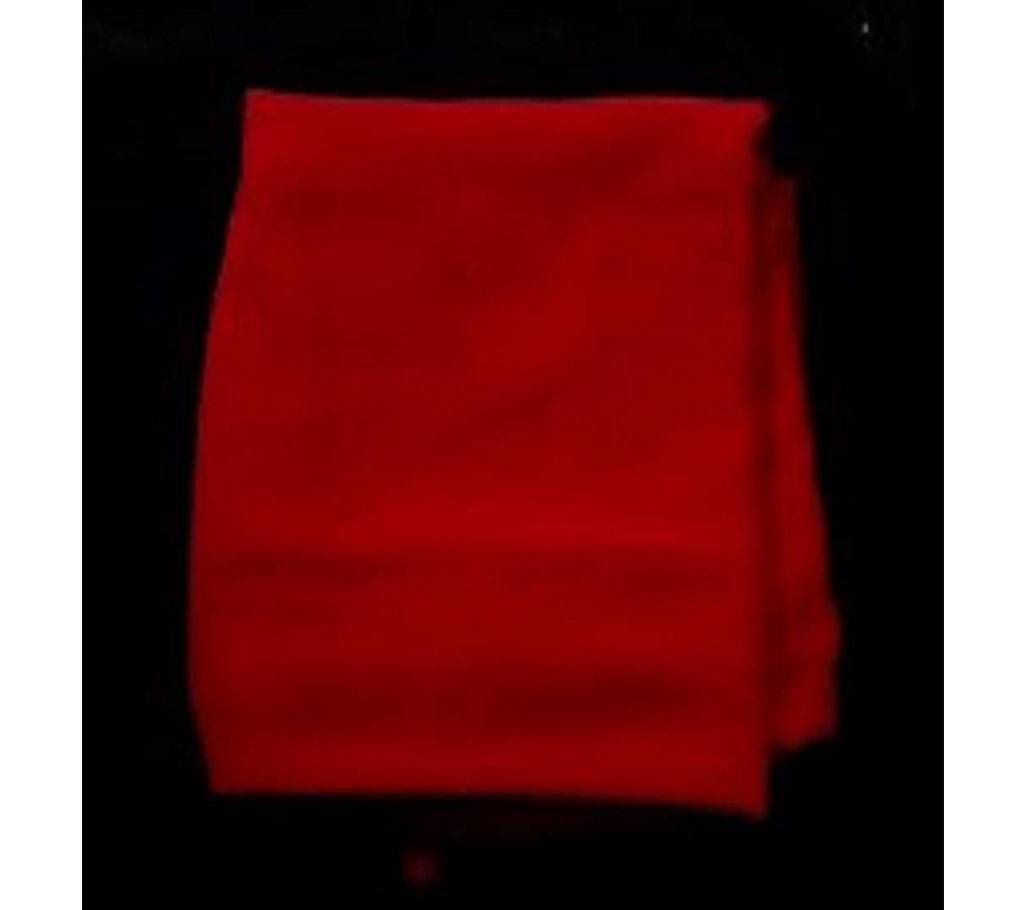  Maroon color Indian Original  weightless Georgette for women - 1 yard