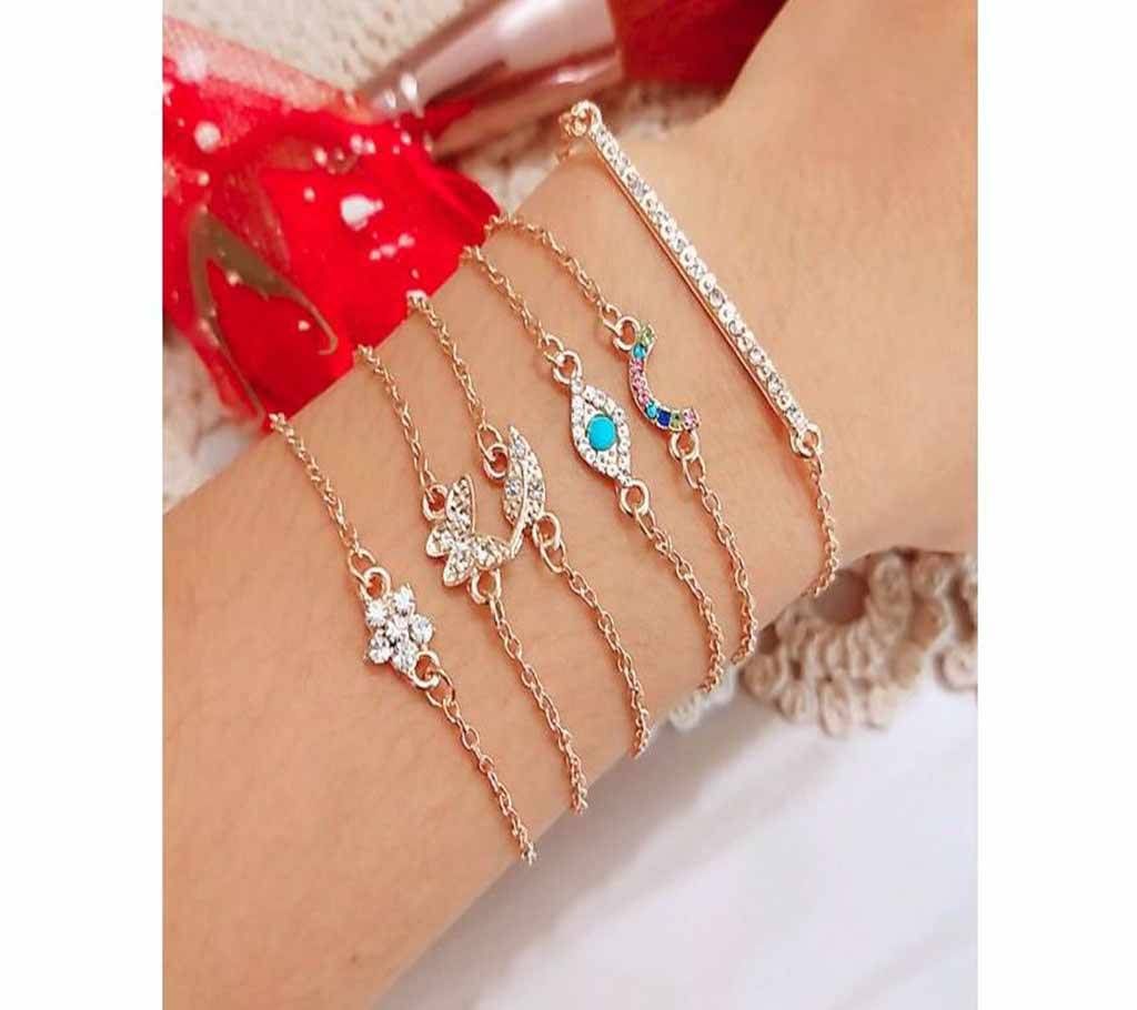 6 Pieces Bracelet Set For Women