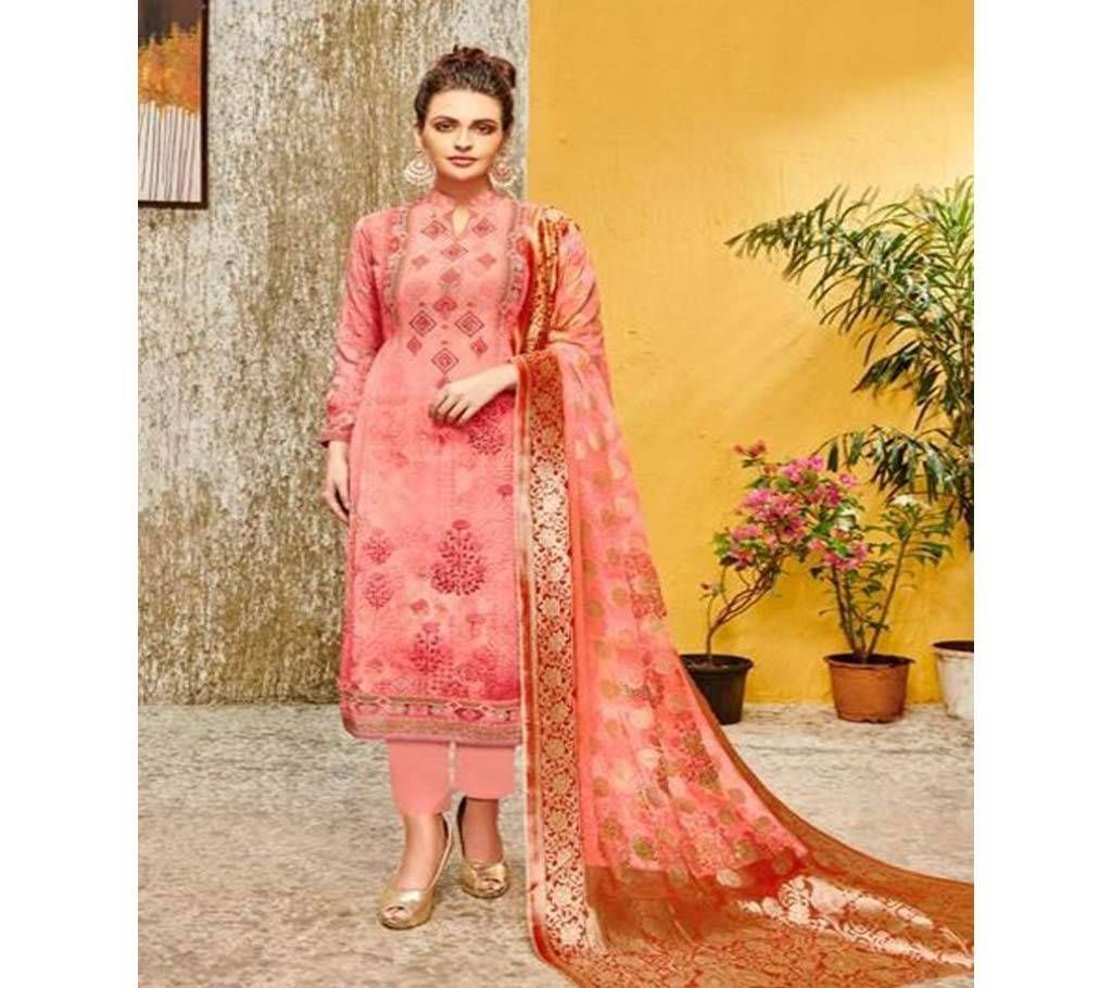 Semi-stitched Aanzara Banaras Acme Weavers Georgette Suits