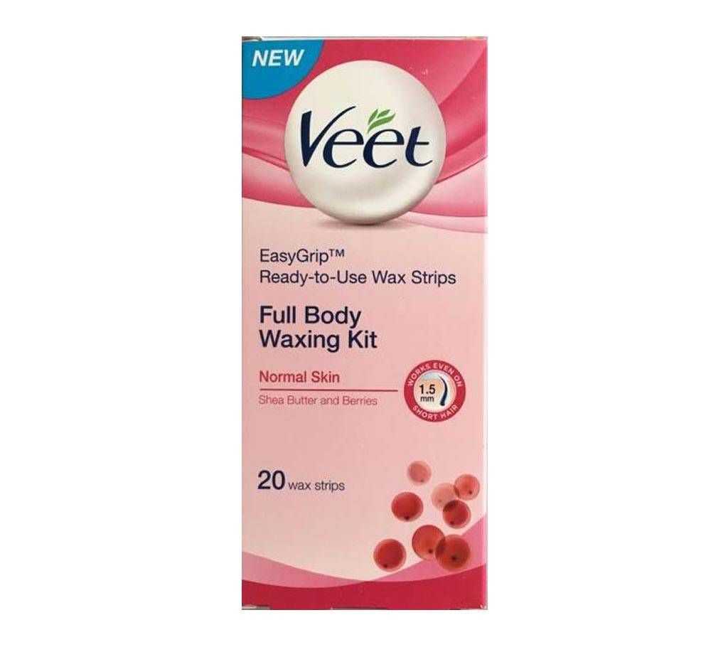 Veet Wax Stripes For Legs & Body-20pcs-UK