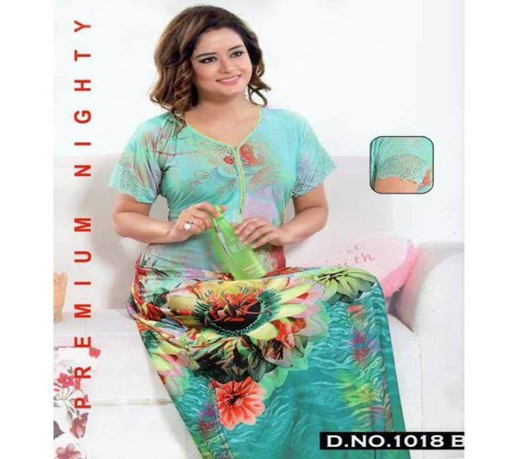 Fashionable One Part Night Dress-1018 B