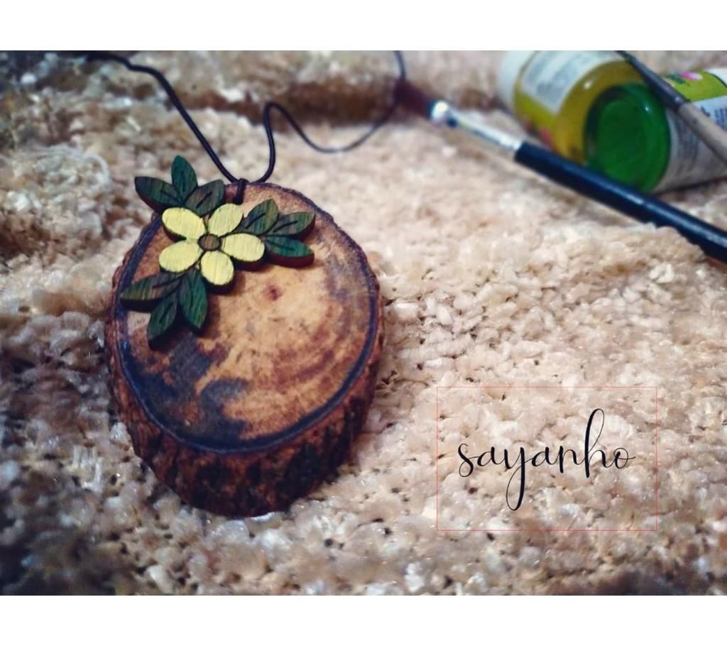 Wooden pendant