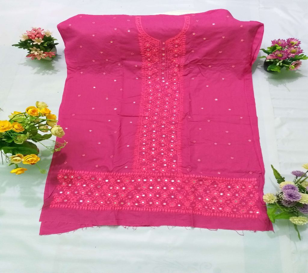 Unstiched Cotton One-Piece