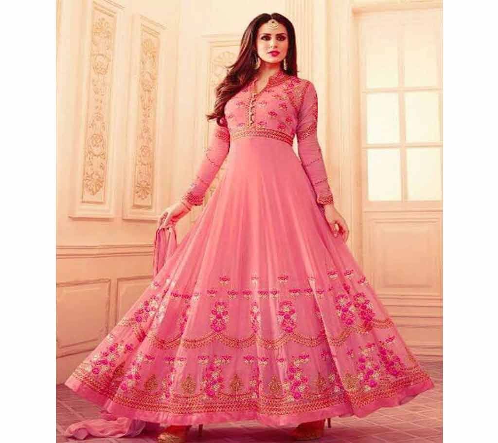 Unstitched Indian Weightless Soft Georgette Long Frock