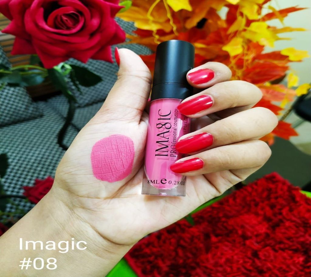 IMAGIC Beauty lip Gloss Lipstick-LP-202-Shade-08 - ZAC