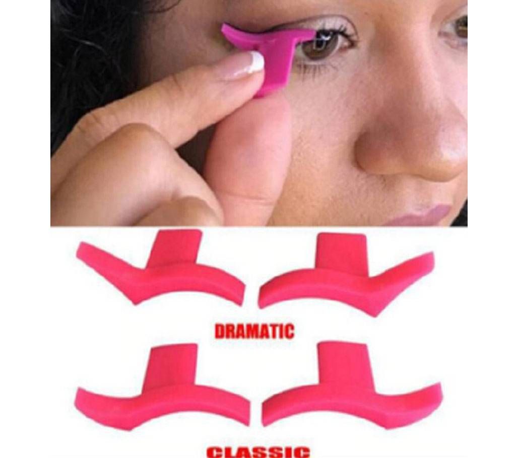 1Pair Shadow Stamp Dramatic Eye Stencil Models Kitten DIY Wing Eyeliner Stamp Template Tool Professional Cat Beauty Makeup TOOL Make up tools accesories