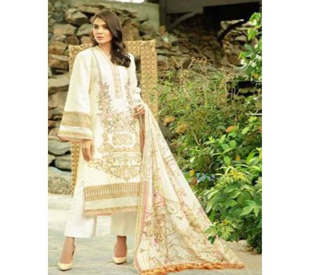 Memsaab Vol-2 By Saniya Trendz Unstitched Georgette 3Pcs- 2005