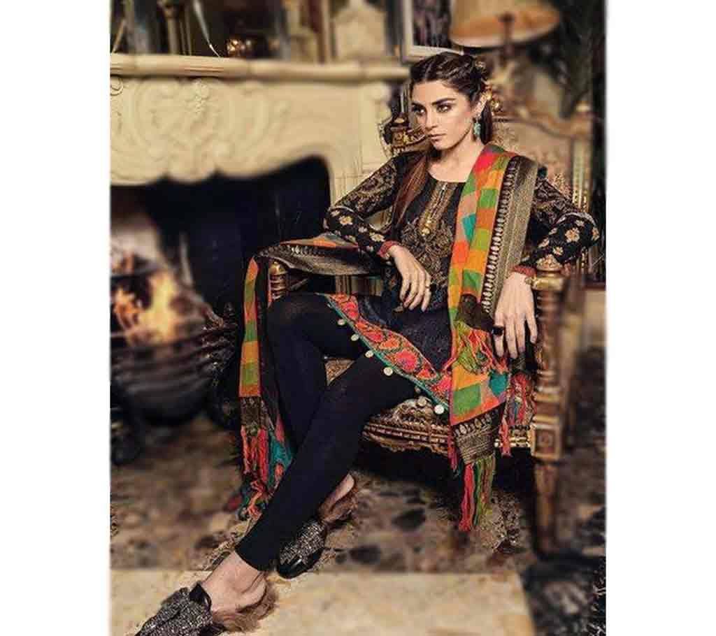Maria B Unstiched Cotton Printed 3pcs