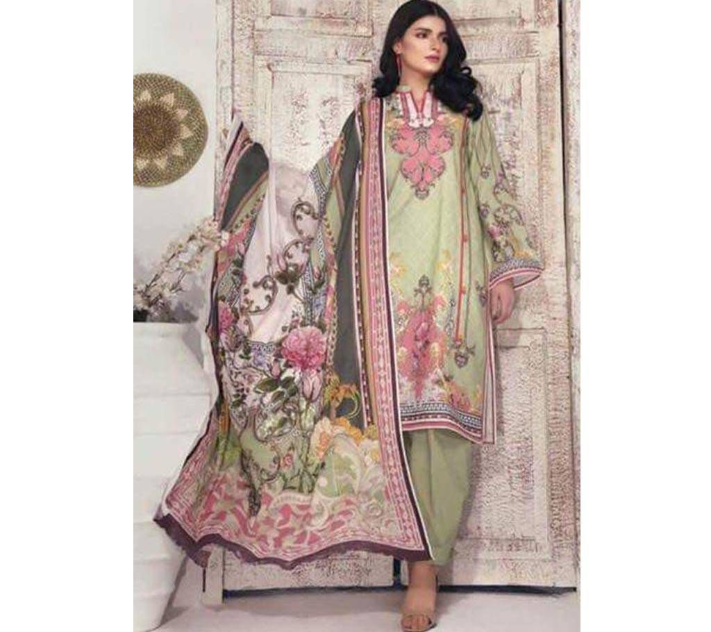 Ferdous Collection Unstitched Lawn 3Pcs