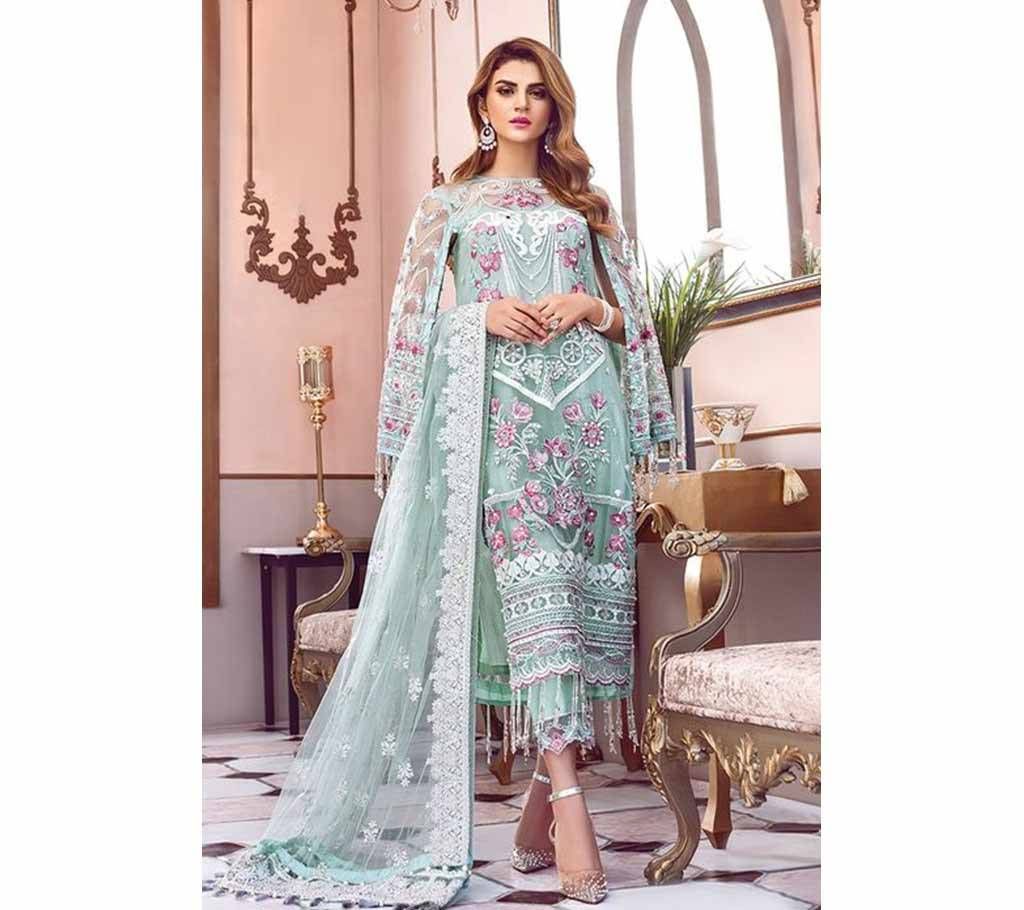 Heavy Butterfly Net with Handwork salwar kamiz