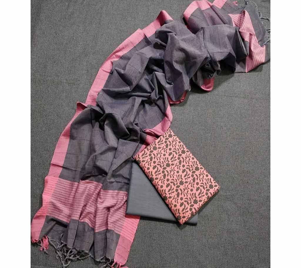 Homemade Tat Original Cotton Multi Color Deshi Shalwar Kameez-57