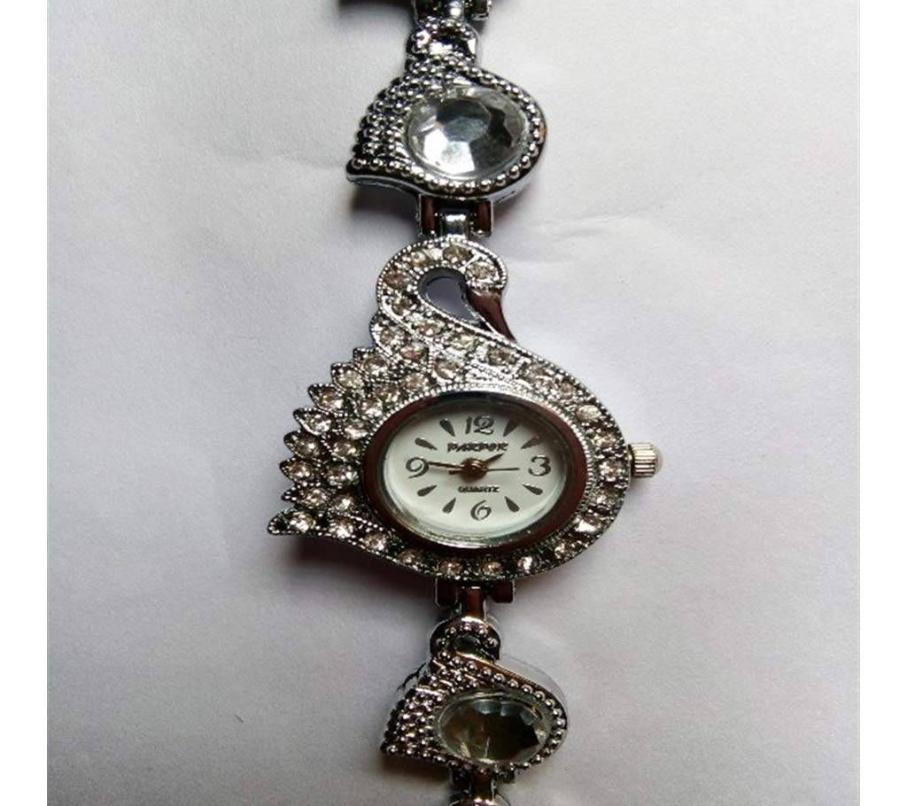 White Peacock Pride Watch For Women